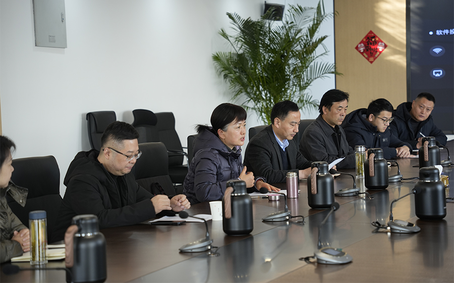 庐阳区总工会到公司调研工会筹备工作